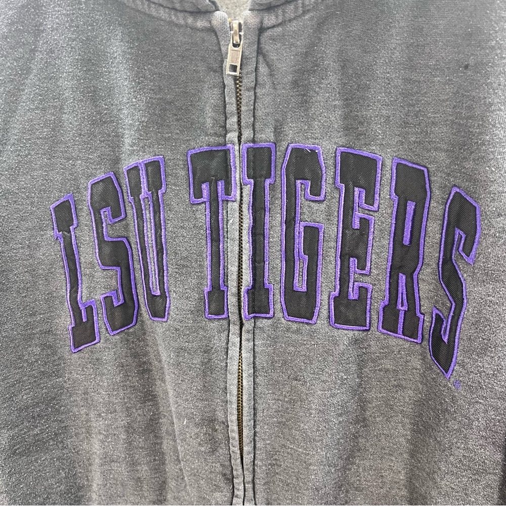 LSU Tigers Colosseum Zip Hoodie Sweatshirt Mens XL‎ Collegiate 2916